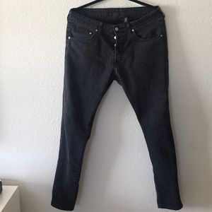 Black skinny jeans &Denim